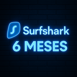 Imagen de SURFSHARK 6 MESES