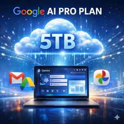 Imagen de GOOGLE AI PRO 18 MESES COMPLETA  – GEMINI PRO + 5TB